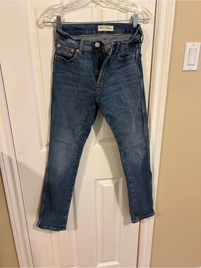 GAP Blue Straight-Leg Denim Jeans